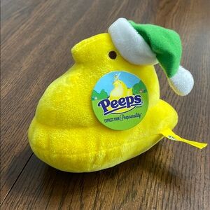 “5/$20” Peeps Santa small plush stuffed animal